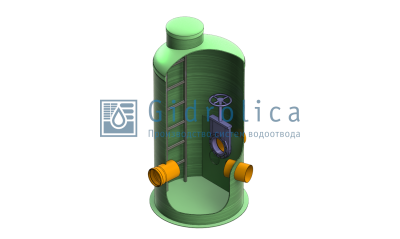 Gidrolica LOS-KK/колодец отбора проб/110/330