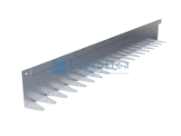 Бордюр Gidrolica Line Steel (Лайн Стил) L-образный из оцинкованной стали 1200х140х70х1,5мм