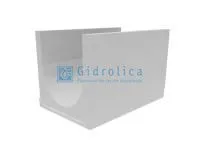 Лоток водоотводный бетонный коробчатый (СО-500мм), с уклоном 0,5% КUу 100.60,3(50).47(38) - BGU, № 4